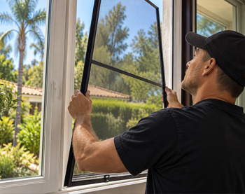 Window screen repair in Ladera Ranch, CA